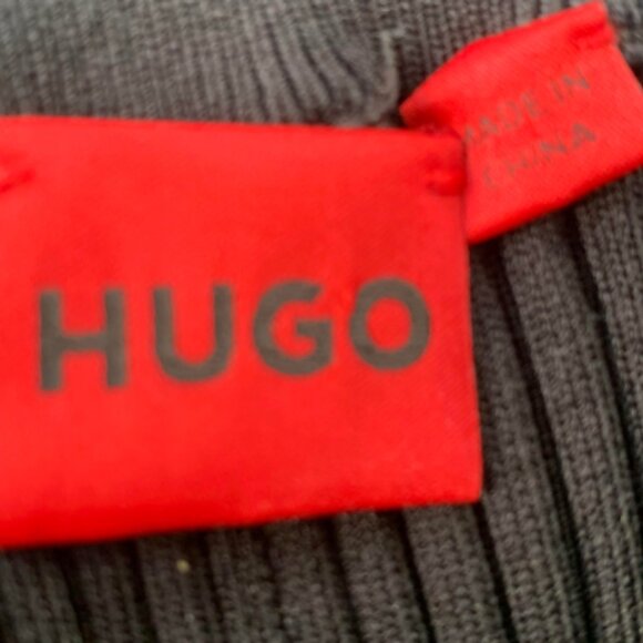 HUGO BOSS Womens High Wasted Flare Cotton Stretch Leggings M - Picture 3 of 5